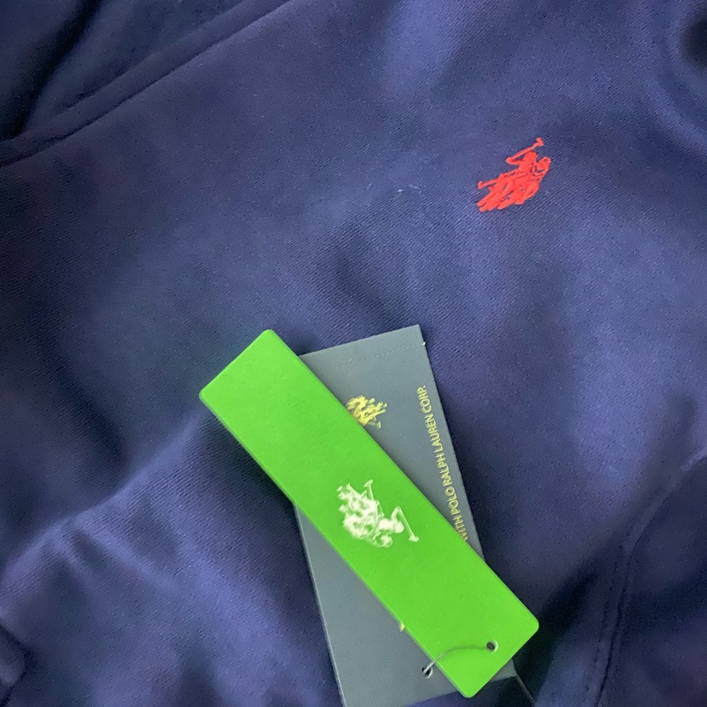 U.S. Polo Assn. Blue and Red Shirt